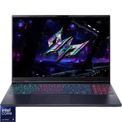 Laptop Acer Gaming 16'' Predator Helios Neo 16S AI PHN16S-71, WQXGA OLED 240Hz, Procesor Intel® Core™ Ultra 9 275HX (36M Cache, up to 5.40 GHz), 32GB DDR5, 1TB SSD, GeForce RTX 5060 8GB, No OS, Abyssal Black