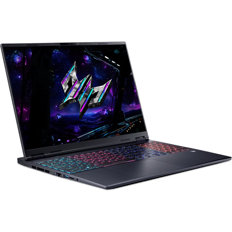 Laptop Acer Gaming 16'' Predator Helios Neo 16S AI PHN16S-71, WQXGA OLED 240Hz, Procesor Intel® Core™ Ultra 9 275HX (36M Cache, up to 5.40 GHz), 32GB DDR5, 1TB SSD, GeForce RTX 5060 8GB, No OS, Abyssal Black