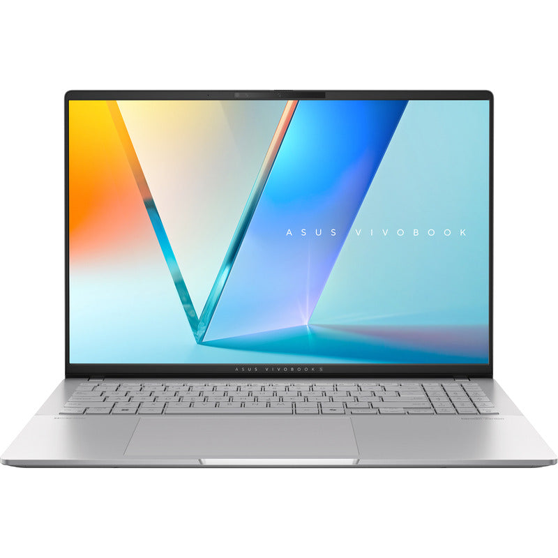 Laptop ASUS 16'' Vivobook S 16 OLED M5606KA, 3K 120Hz, Procesor AMD Ryzen™ Al 7 350 (16M Cache, up to 5.0 GHz), 24GB LPDDR5X, 1TB SSD, AMD Radeon 860M, No OS, Cool Silver