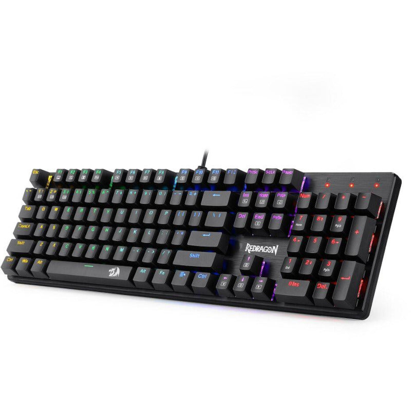 Tastatura Gaming Redragon Sindri Rainbow Black Red Switch Mecanica