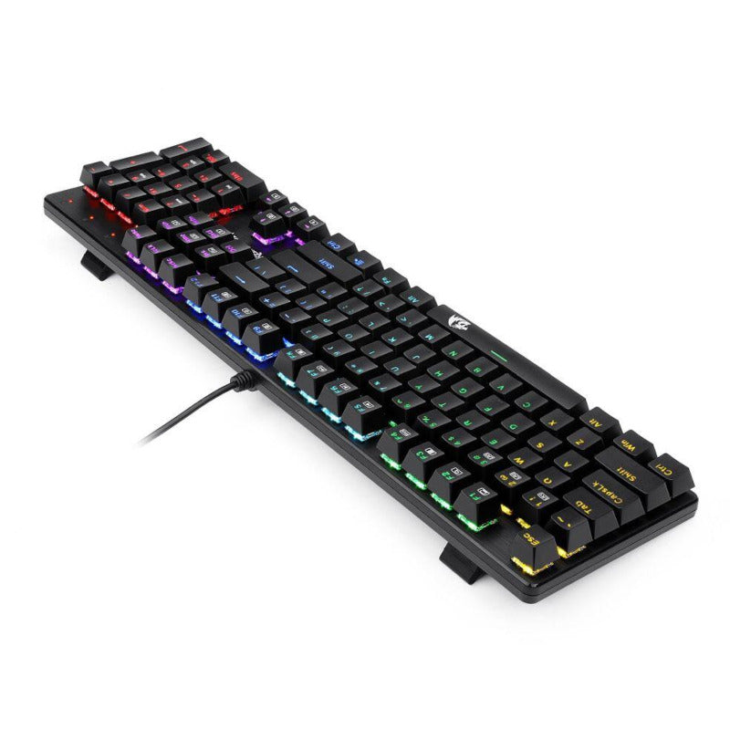 Tastatura Gaming Redragon Sindri Rainbow Black Red Switch Mecanica