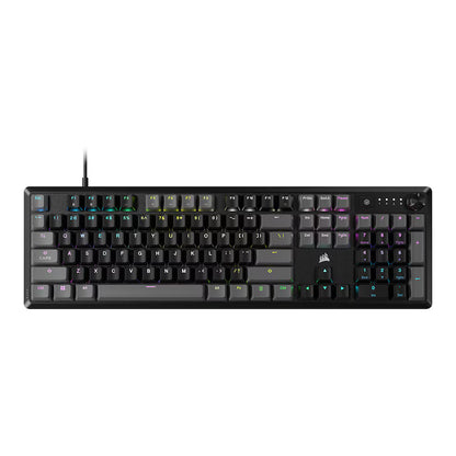 Tastatura Gaming Corsair K70 Core RGB Carbon Gray MLX Red Switch Mecanica